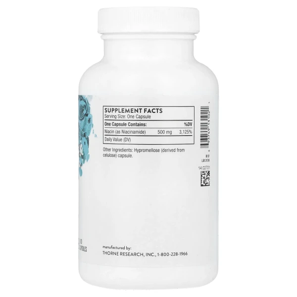 Ніацинамід (Niacinamide) 500 мг 180 капсул