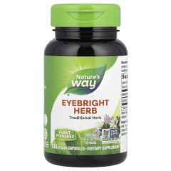 Очанка для глаз Nature's Way (Eyebright Herb) 560 мг 100 капсул