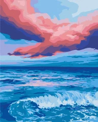 Картина по номерам Места для влюбленных © Инна Шевякова 40x50 Brushme