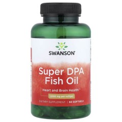 Риб'ячий жир 1000 мг Swanson (Fish Oil) 60 рідких капсул