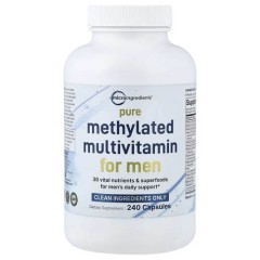 Мультивитамины для мужчин Micro Ingredients (Methylated Multivitamin for Men) 240 капсул