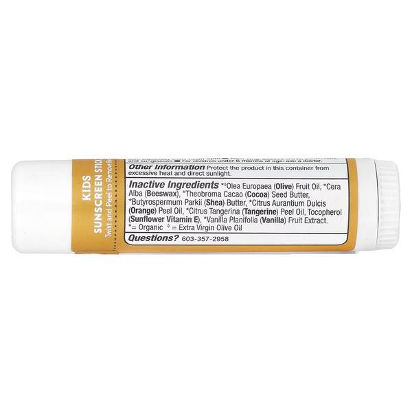 Сонцезахисний стік для дітей SPF 35 Badger (Kids Sunscreen Stick) 18.4 г