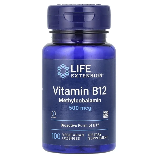 Вітамін В12 (Vitamin B12) 500 мкг 100 льодяників