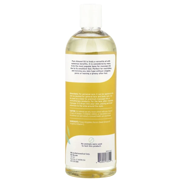 Мигдальна олія для шкіри (Pure almond oil) 473 мл