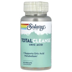 Очиститель мочевой кислоты Solaray (Total Cleanse Uric Acid) 60 капсул