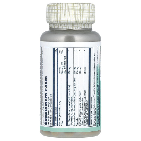 Очисник сечової кислоти Solaray (Total Cleanse Uric Acid) 60 капсул