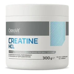 Креатин HCL Ostrovit Creatine HCL чорна смородина &amp; вишня 300 г