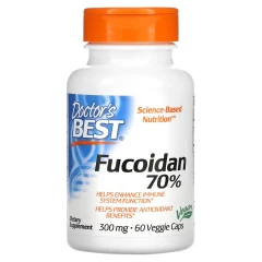 Фукоїдан Doctor's Best (Fucoidan) 300 мг 60 капсул