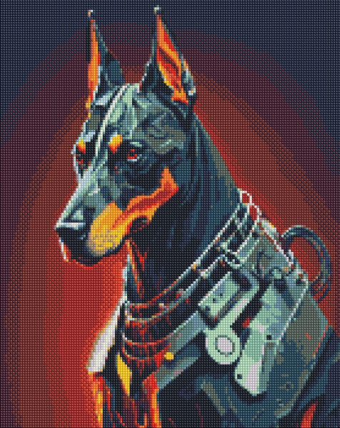 Алмазна мозаїка/вишивка Вірний страж 40x50 Ideyka