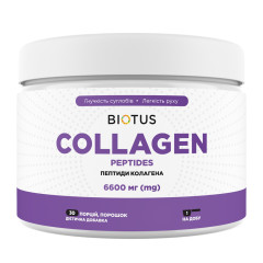 Пептиди колагену, тип 1 та 3, CollagenPeptides, Biotus, 6600 мг, 198 г