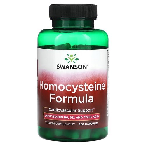 Формула для понижения гомоцистеина Swanson (Homocysteine Formula) 120 капсул