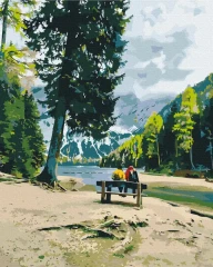 Картина за номерами Мандрівники © Roksolana Baran  Brushme 40x50