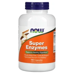Суперферменти NOW Foods (Super Enzymes) 180 капсул