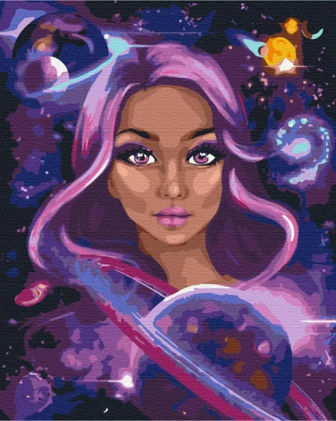 Картина за номерами Космічна краса  Brushme 40x50