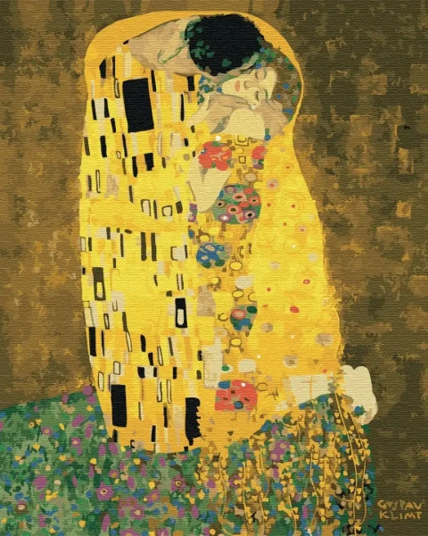 Картина за номерами Поцілунок Густава Клімта  Brushme 48x60