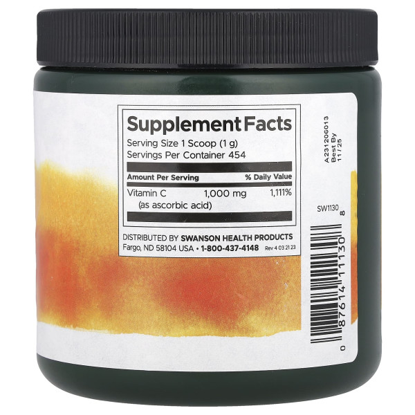 Вітамін С (Pure Vitamin C) 454 г