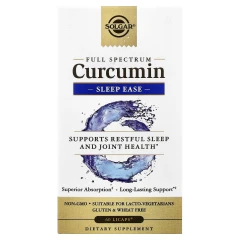 Куркумін повного спектру – нормалізація сну Solgar (Curcumin Sleep easy) 60 капсул