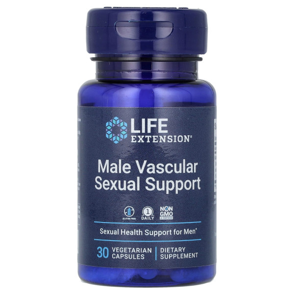 Поддержка половой функции для мужчин Life Extension (Male vascular sexual support) 30 капсул
