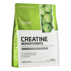 Креатин моногідрат Ostrovit Creatine Monohydrate зелене яблуко 300 г