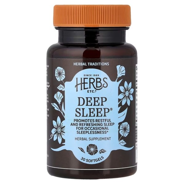 Здоровый сон Herbs ETC. (Deep Sleep) 30 капсул