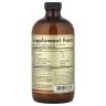 Цитрат магнію та кальцію з вітаміном D3 Solgar (Magnesium Calcium Citrate with Vitamin D3) 473 мл у рідкій формі зі смаком натурального апельсина й ванілі