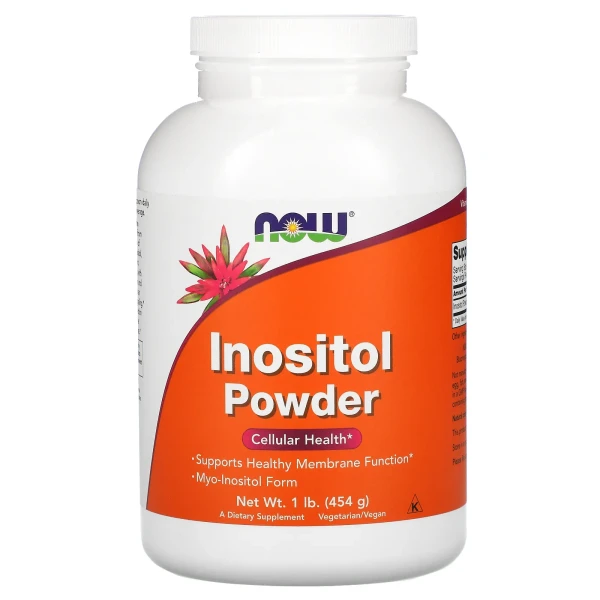 NOW Foods, інозитол у формі порошку, 454 г (1 фунт)