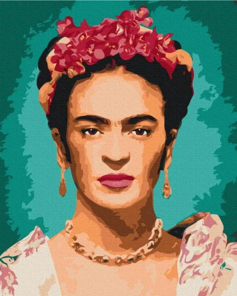 Картина за номерами Погляд Фріди  Brushme 40x50