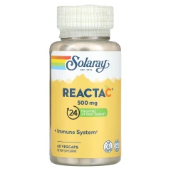 Вітамін С Solaray (Reacta-C) 500 мг 60 капсул