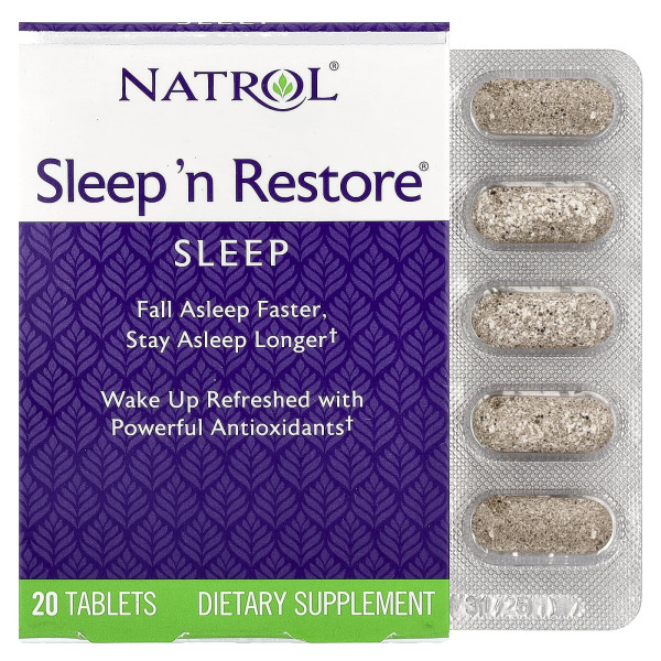 Здоровый сон (Sleep 'n Restore) 20 таблеток