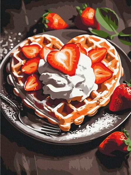 Картина за номерами Солодкий десерт  Brushme 30x40