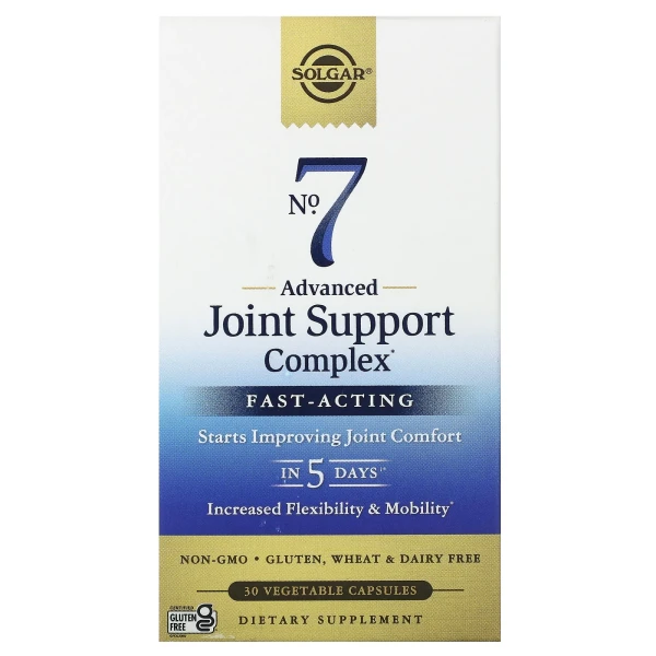 Підтримка суглобів Solgar (Joint comfort) 30 капсул