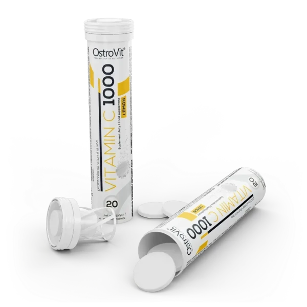 Вітамін C Ostrovit 1000 Vitamin C 1000 лимон 20 таблеток