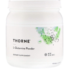 L- глютамін, L-Glutamine, Thorne, порошок, 513 грам