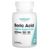 Борна кислота 600 мг Nutricost (Women Boric Acid) 30 капсул