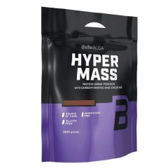 Гейнер з креатином Biotech USA (Hyper Mass) 1000 г зі смаком солоної карамелі