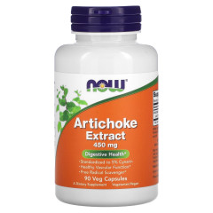 Артишока екстракт Now Foods (Artichoke) 450 мг 90 капсул