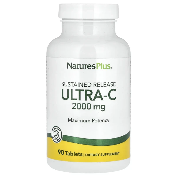 Вітамін С Nature's Plus (Ultra-C) 2000 мг 90 таблеток