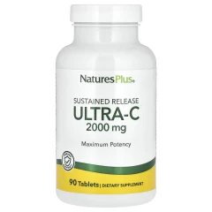 Вітамін С Nature's Plus (Ultra-C) 2000 мг 90 таблеток