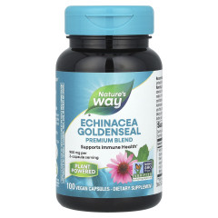 Ехінацея та гідрастис Nature's Way (Echinacea Goldenseal) 900 мг 100 капсул