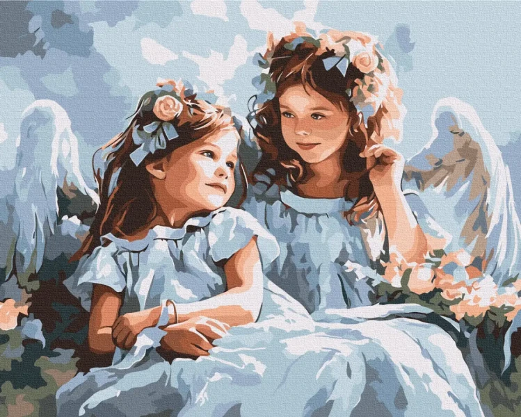 Картина за номерами Ангели  Brushme 48x60