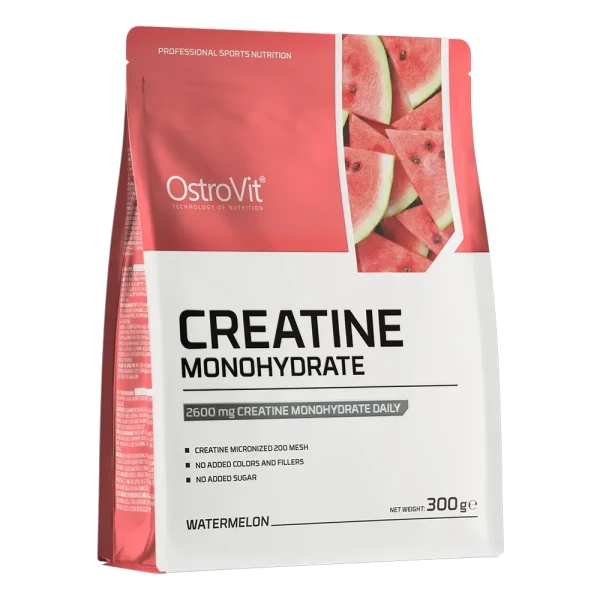 Креатин моногідрат Ostrovit Creatine Monohydrate кавун 300 г