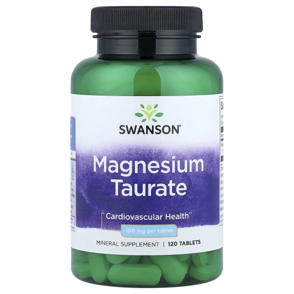 Таурат магния (Magnesium taurate) 100 мг 120 таблеток