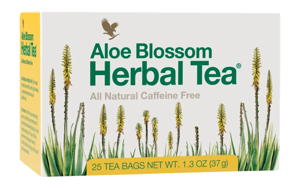 Чай из цветов алоэ с травами Forever Living Products (Aloe Blossom Herbal Tea) 25 пакетиков