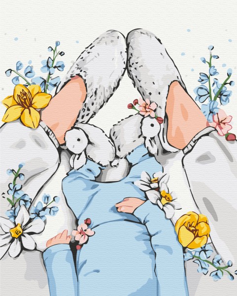 Картина по номерам Чем пахнет счастье ©Alla Berezovska 40 х 50 Brushme