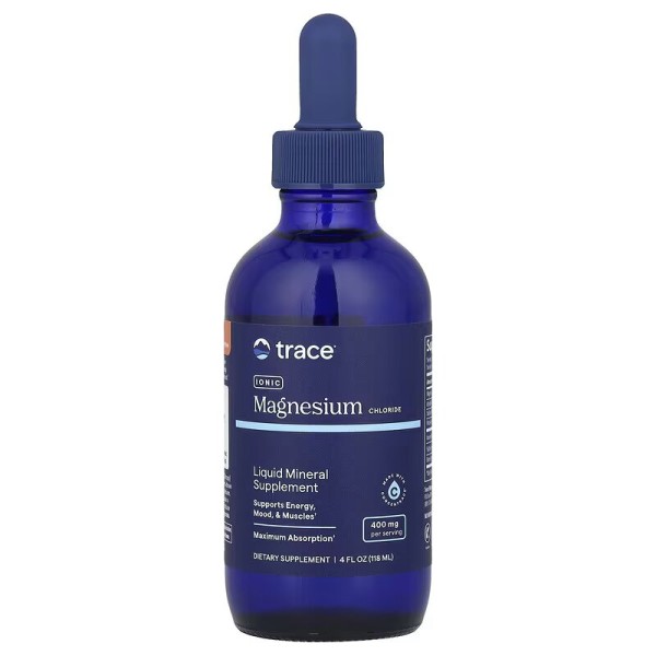 Ионный магний хлорид Trace Minerals Research (Ionic Magnesium Chloride) 400 мг 118 мл жидкость
