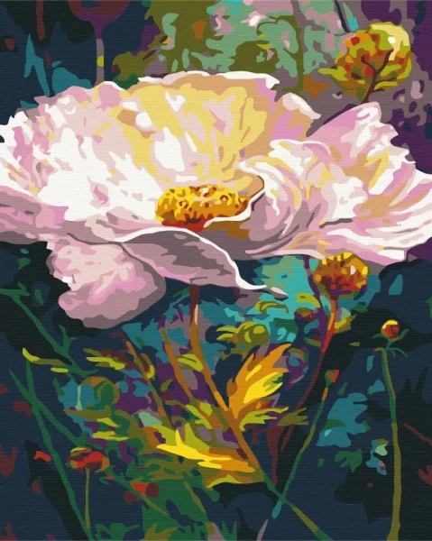 Преміум картина за номерами Казкова квітка Brushme 40x50