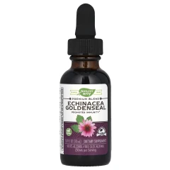 Ехінацея та гідрастис на 99.9% без спирту Nature's Way (Echinacea Goldenseal) 250 мг 30 мл