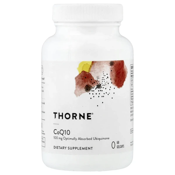 Коензим Q10 Thorne (CoQ10) 100 мг 60 капсул