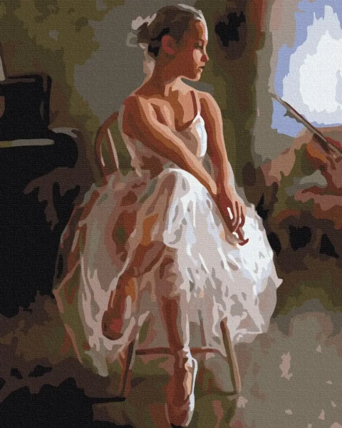 Картина за номерами Юна балерина  Brushme 48x60