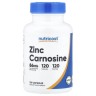 Цинк карнозин 120 капсул Nutricost (Zinc Carnosine)